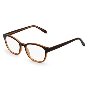 Fielmann ROW Fielmann MC 516 FA Damen-Brille inkl. Gläser Vollrand Butterfly Propionat-Gestell 51mm/17mm/140mm, braun