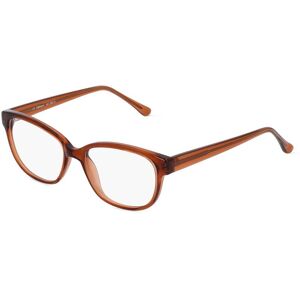 Fielmann ROW Fielmann MC 588 CL Damen-Brille inkl. Gläser Vollrand Oval Propionat-Gestell 50mm/16mm/135mm, Braun