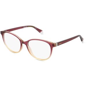 Safilo Polaroid PLD D467 Damen-Brille inkl. Gläser Vollrand Rechteckig Kunststoff-Gestell 54mm/17mm/145mm, lila