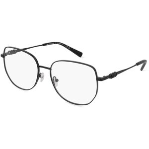 Luxottica Michael Kors MK3062 Damen-Brille inkl. Gläser Vollrand Rechteckig Metall-Gestell 56mm/17mm/140mm, schwarz