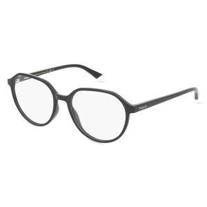 Safilo Polaroid PLD D468 Damen-Brille inkl. Gläser Vollrand Panto Kunststoff-Gestell 53mm/17mm/145mm, schwarz