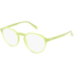 Fielmann ROW Fielmann BD 536 CL Unisex-Brille inkl. Gläser Vollrand Panto Propionat-Gestell 50mm/19mm/145mm, grün