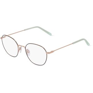 Fielmann ROW Fielmann 2210 CL Damen-Brille inkl. Gläser Vollrand Eckig Edelstahl-Gestell 50mm/19mm/140mm, schwarz