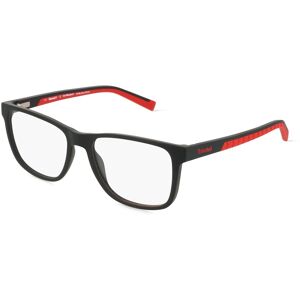 Marcolin Deutschland Timberland TB1712 Unisex-Brille inkl. Gläser Vollrand Eckig Kunststoff-Gestell 53mm/17mm/145mm, schwarz