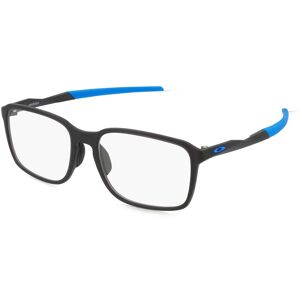 Luxottica Oakley OX8145D INGRESS Herren-Brille inkl. Gläser Vollrand Eckig Kunststoff-Gestell 56mm/18mm/144mm, grau