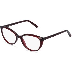 Fielmann ROW Fielmann JIL 023 CL Damen-Brille inkl. Gläser Vollrand Butterfly Kunststoff-Gestell 52mm/17mm/135mm, rot