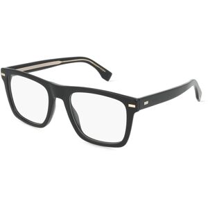 Safilo Boss 1445 Herren-Brille inkl. Gläser Vollrand Eckig Acetat-Gestell 52mm/20mm/145mm, schwarz