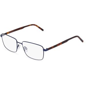 Fielmann ROW Fielmann 2206 CL Herren-Brille inkl. Gläser Vollrand Eckig Metall-Gestell 56mm/17mm/150mm, blau