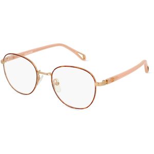 De Rigo Zadig & Voltaire ZVVZV258 Unisex-Brille inkl. Gläser Vollrand Eckig Metall-Gestell 49mm/19mm/140mm, pink