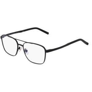 Fielmann ROW Fielmann TAKUMI 2006 FA Herren-Brille inkl. Gläser Vollrand Eckig Titan-Gestell 53mm/16mm/140mm, schwarz