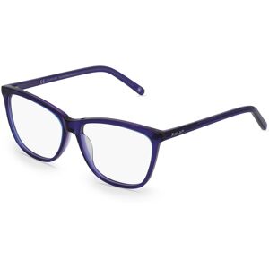 Revert Polar 949 Damen-Brille inkl. Gläser Vollrand Eckig Kunststoff-Gestell 56mm/15mm/140mm, blau