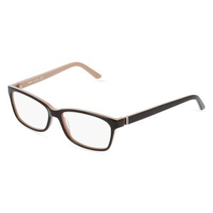 OWP Brillen Mexx 5321 Damen-Brille inkl. Gläser Vollrand Eckig Kunststoff-Gestell 53mm/14mm/135mm, braun