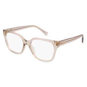 Luxottica Ralph RA7158U Damen-Brille inkl. Gläser Vollrand Eckig Acetat-Gestell 53mm/18mm/145mm, gelb