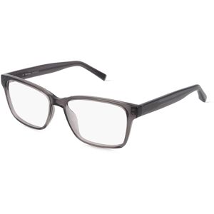 Fielmann ROW Fielmann OU 043 CL Herren-Brille inkl. Gläser Vollrand Eckig Acetat-Gestell 55mm/16mm/145mm, Grau