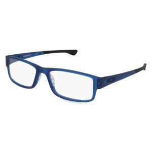 Luxottica Oakley OX8046 Herren-Brille inkl. Gläser Vollrand Rechteckig Kunststoff-Gestell 55mm/18mm/143mm, blau