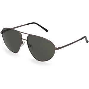 Fielmann ROW Fielmann BD 432 SUN CL Unisex-Sonnenbrille Vollrand Pilot Edelstahl-Gestell, Grau