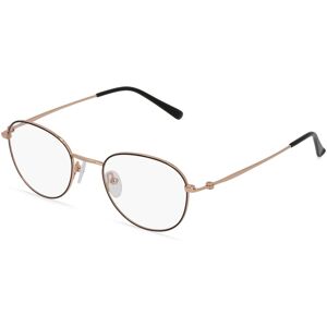 Fielmann ROW Fielmann BD 447 CL Damen-Brille inkl. Gläser Vollrand Panto Edelstahl-Gestell 50mm/21mm/140mm, pink