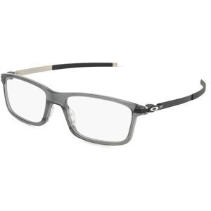 Luxottica Oakley OX8050 Herren-Brille inkl. Gläser Vollrand Rechteckig Kunststoff-Gestell 53mm/18mm/140mm, grau