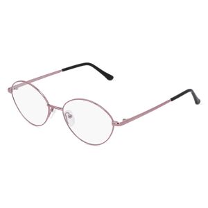 Fielmann ROW Fielmann MC 602 CL Damen-Brille inkl. Gläser Vollrand Oval Edelstahl-Gestell 51mm/17mm/135mm, Pink