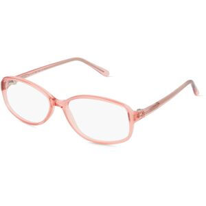 Fielmann ROW Fielmann MC 590 CL Damen-Brille inkl. Gläser Vollrand Eckig Propionat-Gestell 52mm/14mm/130mm, pink