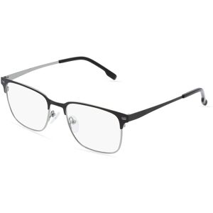 Fielmann ROW Fielmann BD 442 CL Herren-Brille inkl. Gläser Vollrand Eckig Metall-Gestell 52mm/18mm/140mm, grau