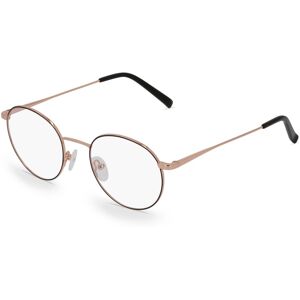 Fielmann ROW Fielmann BD 424 CL Damen-Brille inkl. Gläser Vollrand Rund Edelstahl-Gestell 52mm/20mm/145mm, gold