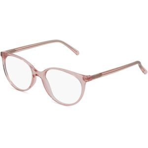 Fielmann ROW Fielmann JIL 012 CL Damen-Brille inkl. Gläser Vollrand Panto Acetat-Gestell 52mm/17mm/135mm, pink