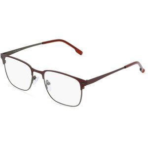 Fielmann ROW Fielmann BD 442 CL Herren-Brille inkl. Gläser Vollrand Eckig Metall-Gestell 52mm/18mm/140mm, grau