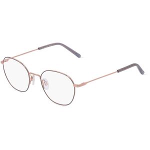 Fielmann ROW Fielmann 2210 CL Damen-Brille inkl. Gläser Vollrand Eckig Edelstahl-Gestell 50mm/19mm/140mm, grau