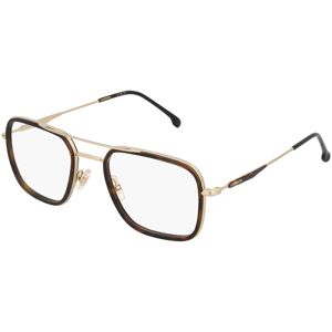 Safilo Carrera 280 Herren-Brille inkl. Gläser Vollrand Eckig Metall-Gestell 52mm/21mm/150mm, braun