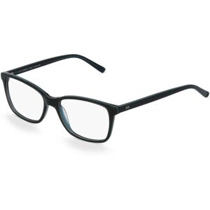 Fielmann ROW Fielmann LD 006 CL Damen-Brille inkl. Gläser Vollrand Eckig Acetat-Gestell 52mm/16mm/135mm, grün