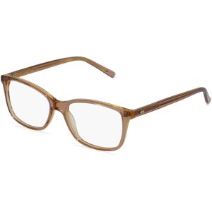 Fielmann ROW Fielmann LD 006 CL Damen-Brille inkl. Gläser Vollrand Eckig Acetat-Gestell 52mm/16mm/135mm, gelb