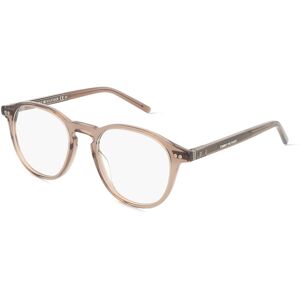 Safilo Tommy Hilfiger Eyewear TH 1893 Herren-Brille inkl. Gläser Vollrand Panto Acetat-Gestell 48mm/19mm/140mm, gelb