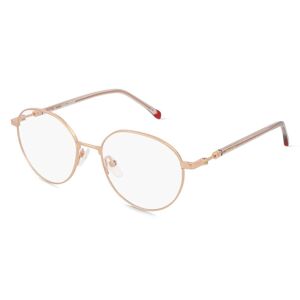 De Rigo Zadig & Voltaire ZVVZV351 Unisex-Brille inkl. Gläser Vollrand Panto Metall-Gestell 51mm/17mm/135mm, orange