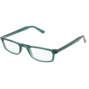 Fielmann ROW Fielmann OU 035 CL Herren-Brille inkl. Gläser Vollrand Schmal Acetat-Gestell 48mm/21mm/140mm, grün