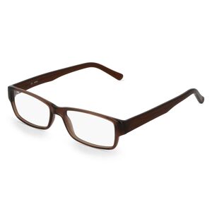 Fielmann ROW Fielmann JIL 004 CL Herren-Brille inkl. Gläser Vollrand Eckig Acetat-Gestell 52mm/16mm/140mm, braun