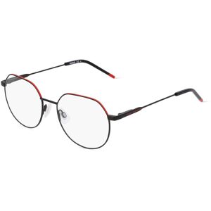 Safilo Hugo HG 1179 Herren-Brille inkl. Gläser Vollrand Oval Metall-Gestell 53mm/18mm/145mm, schwarz