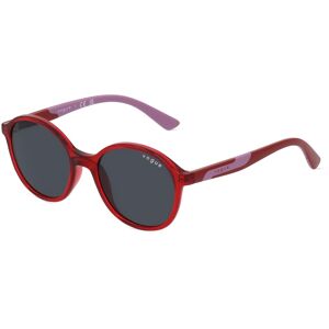 Luxottica VOGUE VJ2018 Kinder-Sonnenbrille Vollrand Rund Kunststoff-Gestell, rot