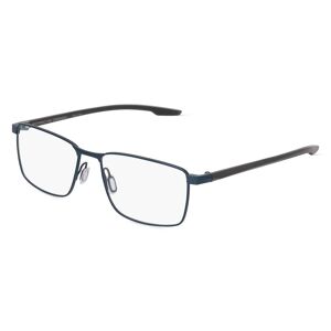 De Rigo Porsche Design 8733 Unisex-Brille inkl. Gläser Vollrand Eckig Metall-Gestell 55mm/16mm/150mm, blau