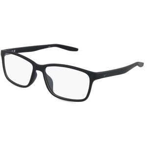 Marchon Germany Nike 7118 Unisex-Brille inkl. Gläser Vollrand Eckig Kunststoff-Gestell 55mm/14mm/140mm, schwarz