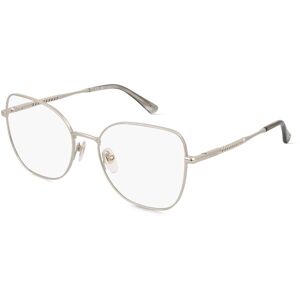 De Rigo Nina Ricci NRIVNR341 Damen-Brille inkl. Gläser Vollrand Butterfly Metall-Gestell 54mm/18mm/135mm, silber