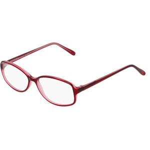 Fielmann ROW Fielmann MC 590 CL Damen-Brille inkl. Gläser Vollrand Eckig Propionat-Gestell 52mm/14mm/130mm, rot