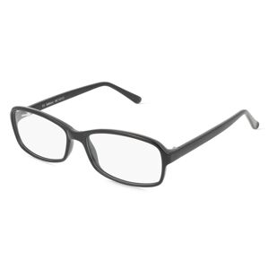 Fielmann ROW Fielmann MC 611 CL Damen-Brille inkl. Gläser Vollrand Eckig Propionat-Gestell 54mm/15mm/135mm, schwarz