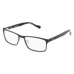 Safilo Hugo HG 0151 Herren-Brille inkl. Gläser Vollrand Eckig Metall-Gestell 53mm/17mm/140mm, schwarz