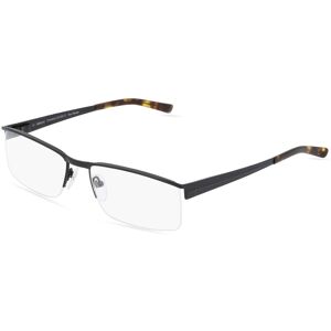 Fielmann ROW Fielmann TITANIUM 176 FLEX CL Herren-Brille inkl. Gläser Nylor Eckig Titan-Gestell 56mm/17mm/135mm, schwarz