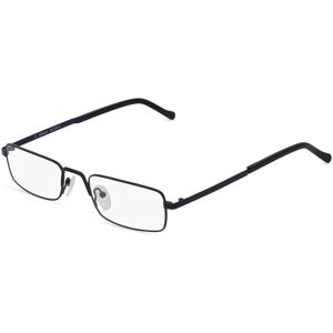 Fielmann ROW Fielmann MC 558 CL Herren-Brille inkl. Gläser Vollrand Schmal Edelstahl-Gestell 52mm/21mm/145mm, blau