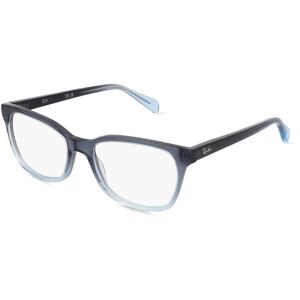 Luxottica Ray-Ban RX5362 Damen-Brille inkl. Gläser Vollrand Butterfly Acetat-Gestell 52mm/17mm/140mm, blau