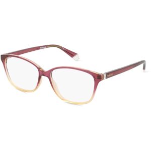 Safilo Polaroid PLD D466 Damen-Brille inkl. Gläser Vollrand Cateye Kunststoff-Gestell 55mm/15mm/145mm, lila