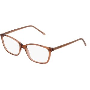 Fielmann ROW Fielmann MC 595 CL Damen-Brille inkl. Gläser Vollrand Eckig Propionat-Gestell 55mm/16mm/135mm, braun