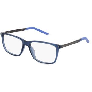 Marchon Germany Nike 7258 Unisex-Brille inkl. Gläser Vollrand Eckig Kunststoff-Gestell 54mm/15mm/145mm, blau